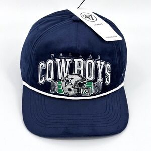 47 Brand Dallas Cowboys Go Big Velour Snapback Hat Women's OSFA NWT